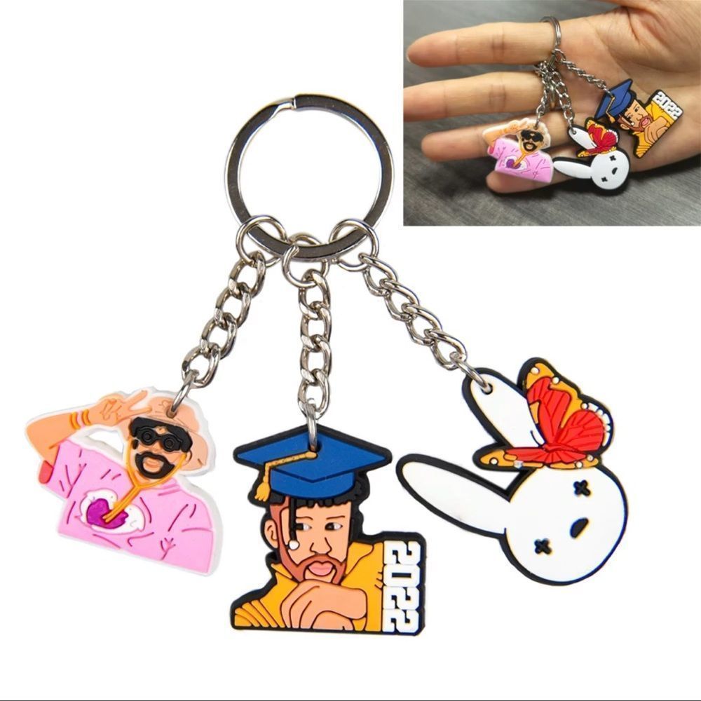 Bad Bunny Class of 2022 Key Chain